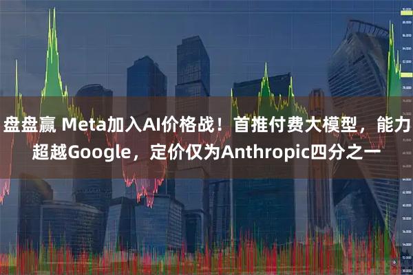 盘盘赢 Meta加入AI价格战!首推付费大模型,能力超越Google,定价仅为Anthropic四分之一